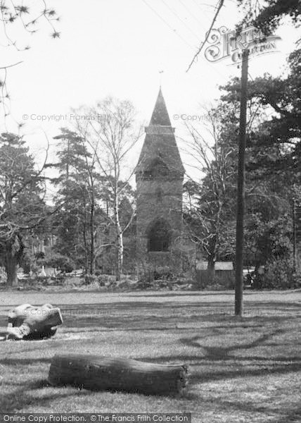 Photo of Swanley Village, St Paul's Church c.1955