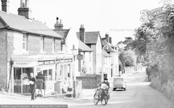 Photo of Swanley Village, The Stores And Post Office c.1955