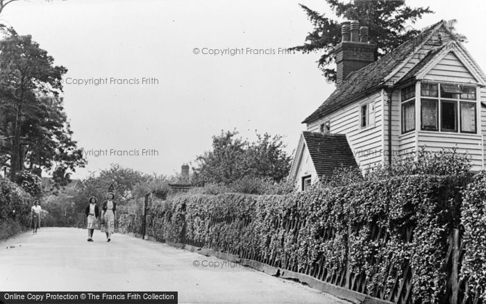 Photo of Swanley Village, White Cottage c.1955