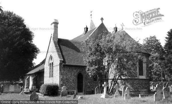 Photo of Swanmore, St Barnabas Church 1969