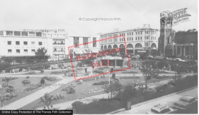 Photo of Swansea, Castle Gardens c.1965