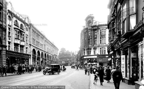 Photo of Swansea, Castle Street 1925