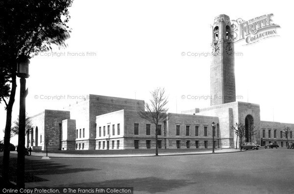 Photo of Swansea, Civic Buildings c.1960