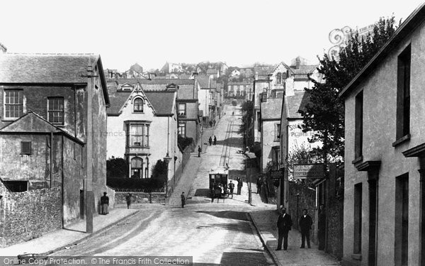 Photo of Swansea, Cliff Tram, Constitution Hill 1898