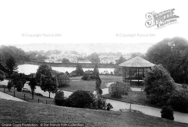Photo of Swansea, Cwmdonkin Park 1896