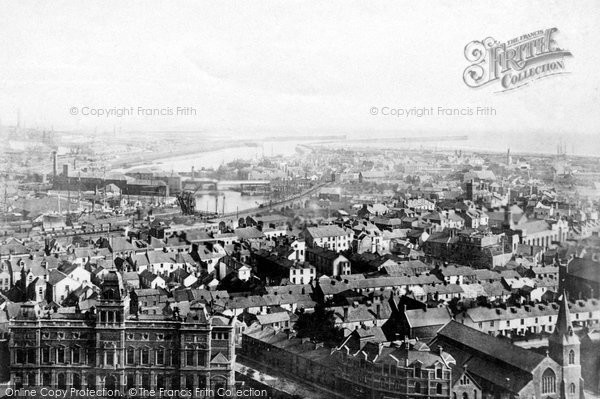 Photo of Swansea, General View 1893