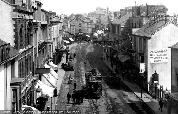 Photo of Swansea, High Street 1899