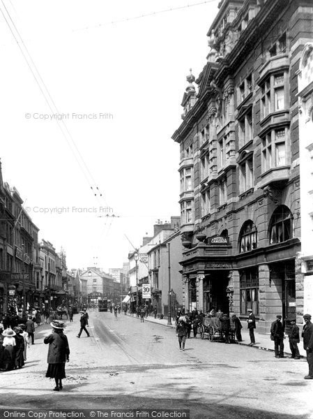 Photo of Swansea, High Street 1910