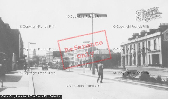 Photo of Swansea, Kingsway c.1955