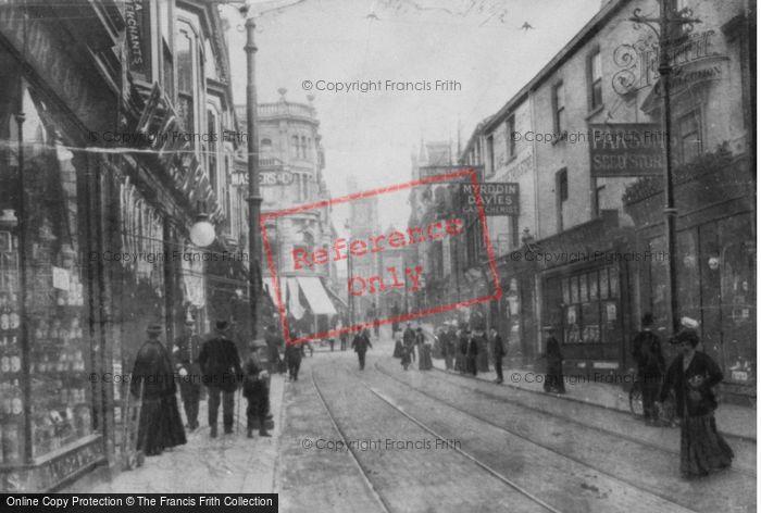 Photo of Swansea, Oxford And Temple Streets 1906