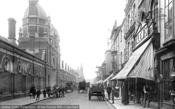Photo of Swansea, Oxford Street 1896