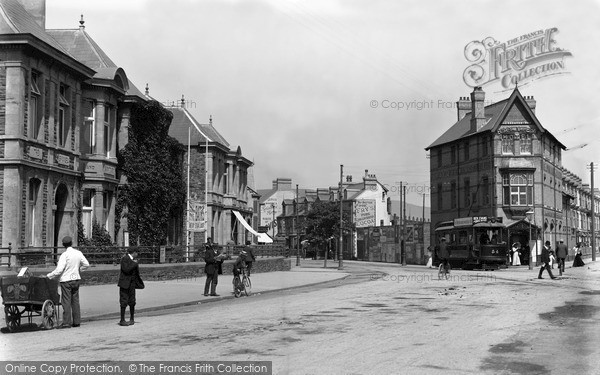 Photo of Swansea, Oystermouth Road c.1900