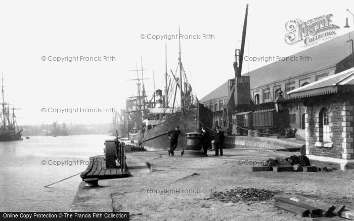 Photo of Swansea, South Dock 1906