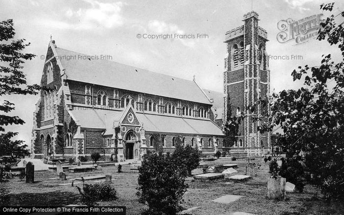 Photo of Swansea, St Mary's Church 1910