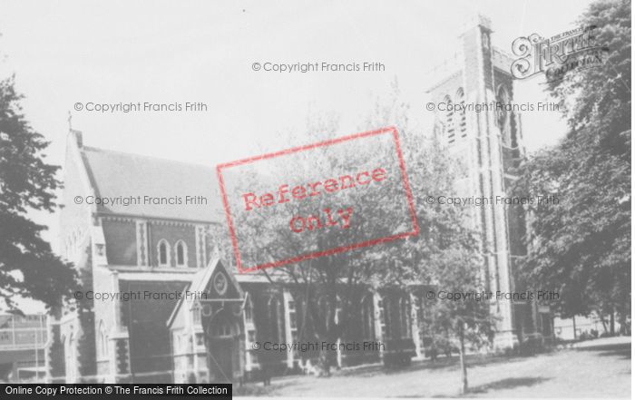Photo of Swansea, St Mary's Church c.1965
