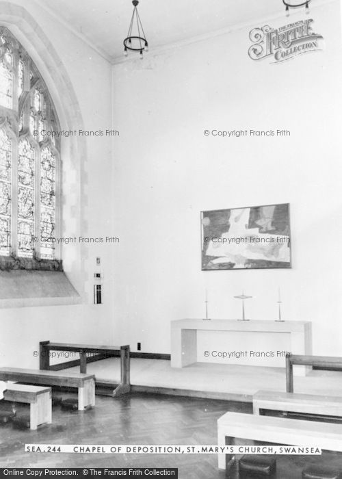 Photo of Swansea, St Mary's Church, Chapel Of Deposition c.1965