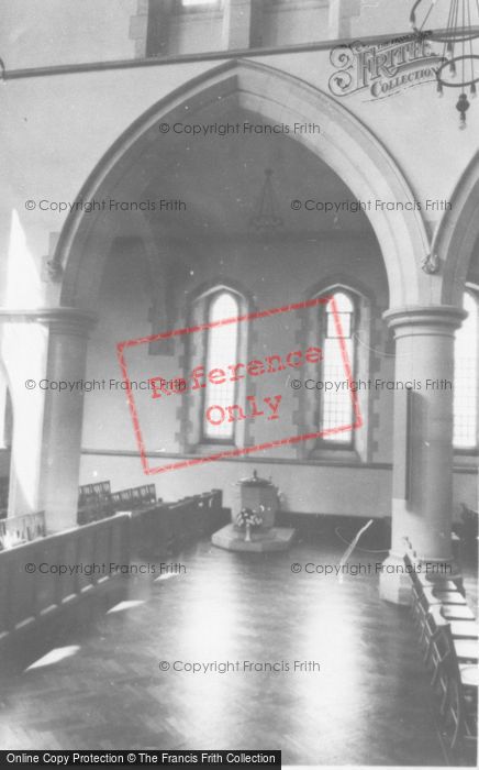 Photo of Swansea, St Mary's Church, Font c.1965