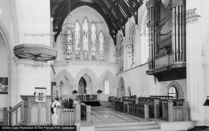 Photo of Swansea, St Mary's Church, The Choir c.1965