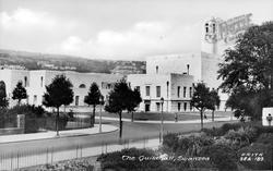 The Guildhall c.1955, Swansea