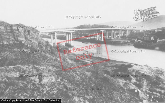 Photo of Swansea, The New Bridge c.1965