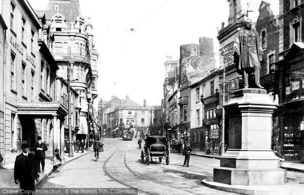 Photo of Swansea, Wind Street 1906