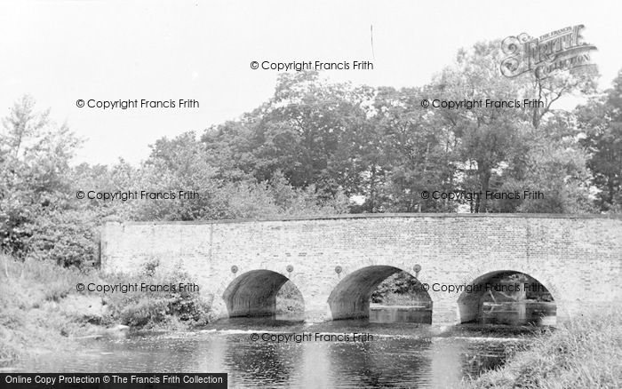 Photo of Swanton Morley, Bridge c.1955