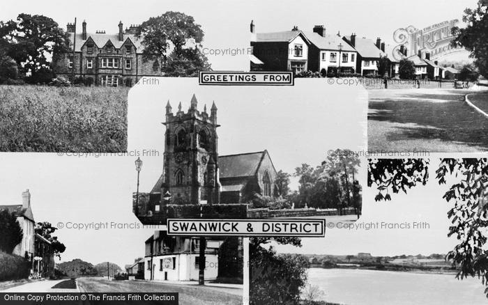 Photo of Swanwick, Composite c.1955