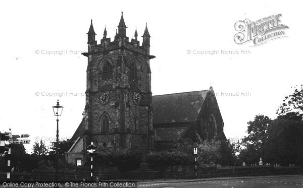 Photo of Swanwick, St Andrew's Church c.1955