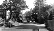 By The Post Office c.1955, Sway