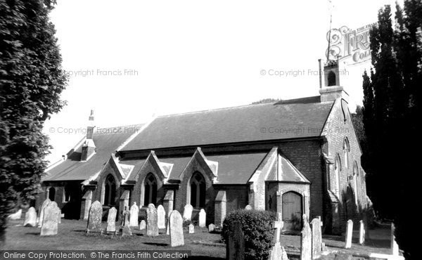 Photo of Sway, Parish Church Of St Luke c.1955