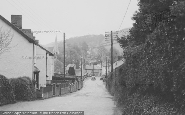 Photo of Swimbridge, Approach To Village c.1950