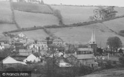 Church And Village c.1950, Swimbridge