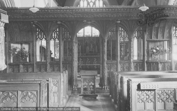 Photo of Swimbridge, St James' Church Interior c.1960