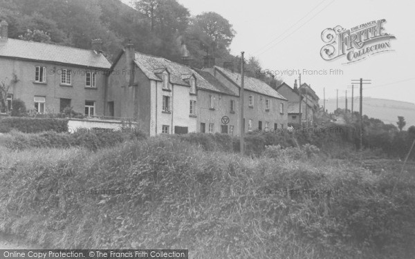 Photo of Swimbridge, The Hill c.1955
