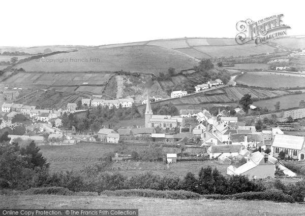 Photo of Swimbridge, Village c.1890