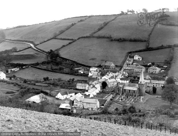 Photo of Swimbridge, Village c.1950