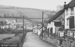Village From Station Road c.1950, Swimbridge