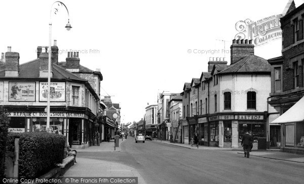 Photo of Swindon, Faringdon Road c.1955