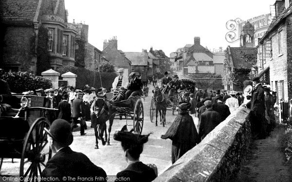 Photo of Swindon, Marlborough Road c.1902