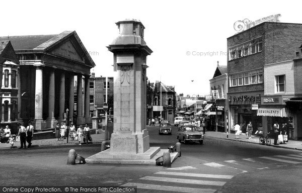 Photo of Swindon, Regent Circus And Regent Street c.1965