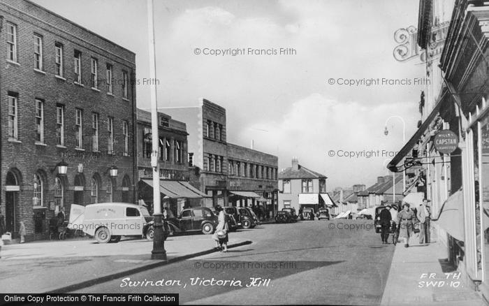 Photo of Swindon, Victoria Hill c.1950