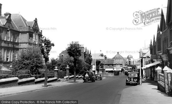 Photo of Swindon, Victoria Road To Regent Circus c.1955