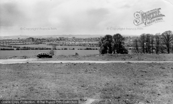 Photo of Swindon, View From Penhill Towards Rodbourne And Haydon Wick c.1965