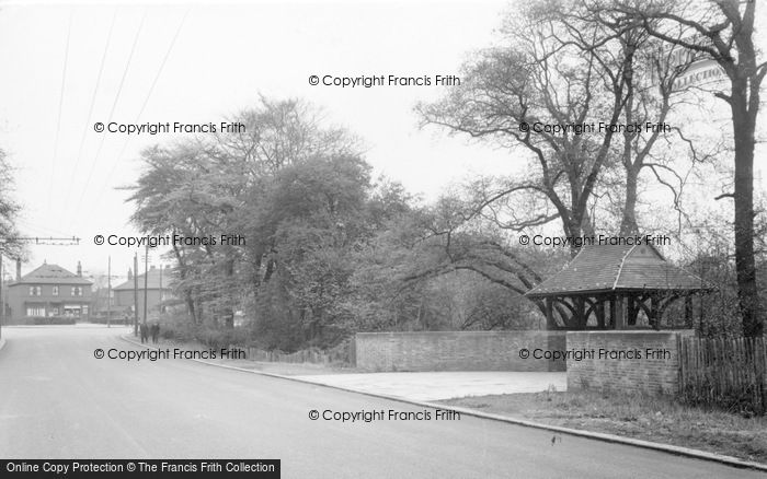 Photo of Swinton, Common, The Two Sisters Lychgate, Creighton Woods c.1955