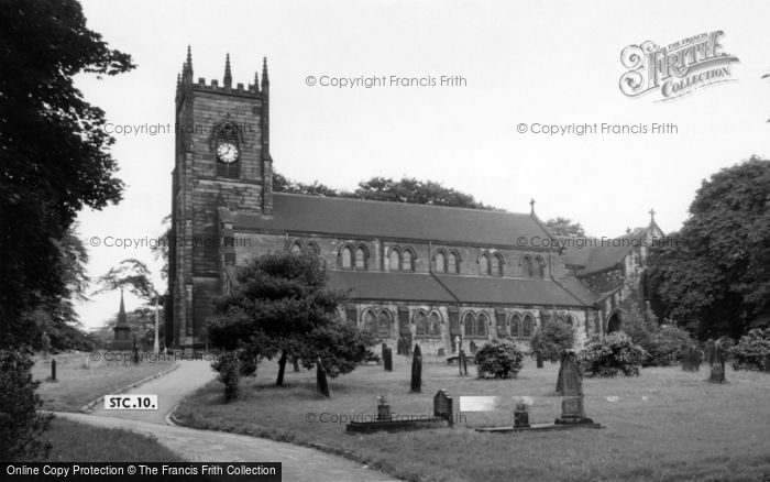 Photo of Swinton, Parish Church c.1955