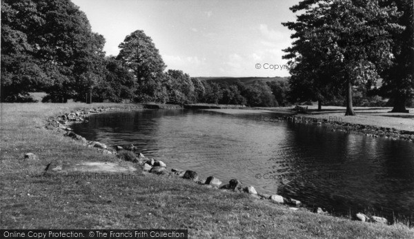 Photo of Swinton Park, Conservative College, The Lake c.1960