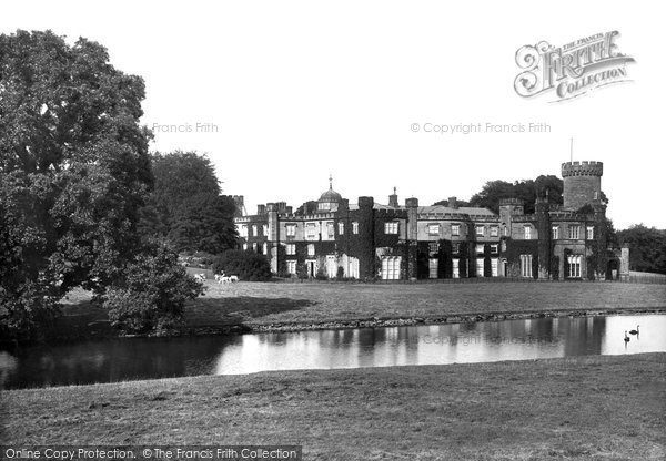 Photo of Swinton Park, The Castle And Lake 1908