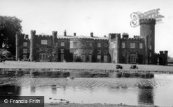 The Castle And Lake c.1955, Swinton Park