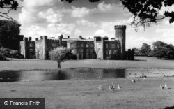 The Castle And Lake c.1960, Swinton Park