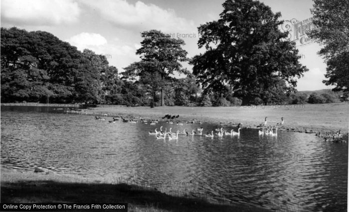 Photo of Swinton Park, The Lake c.1960